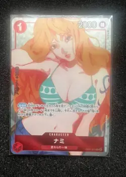 One Piece Japanese Card Game Nami OP01-016 R Premium Card Collection IN STOCK - Image 1