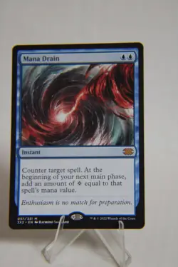 Mana Drain 57 Double Masters 2022 NM English 1415 - Image 1