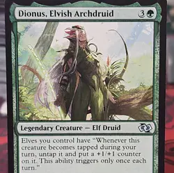 Dionus, Elvish Archdruid (Anime) Foundations Jumpstart Regular NM - Image 4