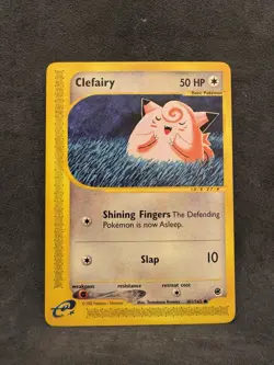 Clefairy 101/165 Expedition Base Set Regular Pokemon TCG Lightly Played - Image 1