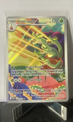 Hydrapple 188/182 Illustration Rare Destined Rivals Pokemon Holo Near Mint - Image 1