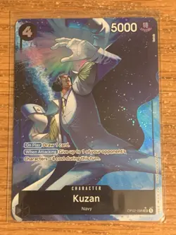 Kuzan OP02-096 PRB-01 Alt Art One Piece Card Game - Image 1