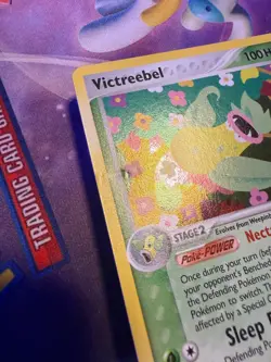 Victreebel 13/92 Holo Rare Legend Maker Pokemon Moderately Played BC Of Dent - Image 3