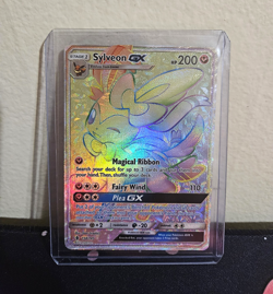 Sylveon GX (SM02) Rainbow Secret Rare - Full Art from Guardians Rising (2017) - Image 1