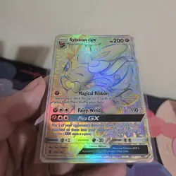 Sylveon GX (SM02) Rainbow Secret Rare - Full Art from Guardians Rising (2017) - Image 5