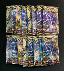 Pokemon Lot Of 16 Astral Radiance Booster Packs SWSH Sword & Shield New Sealed - Image 1