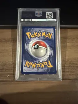 1999 Pokemon Base Set Charizard 4/102 Holo PSA 8 - Image 2