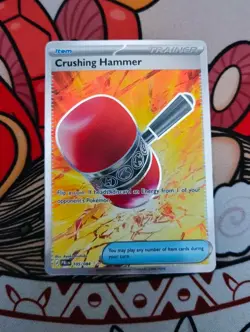 Crushing Hammer 105/084 Pitch Black Pokemon TCG - Image 1