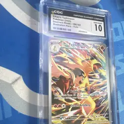 The Pokemon Company Ethan's Typhlosion 190/182 DR IR Holo CGC 10 - Image 4