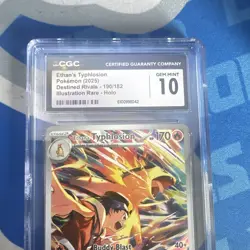 The Pokemon Company Ethan's Typhlosion 190/182 DR IR Holo CGC 10 - Image 5
