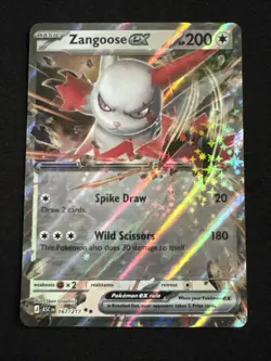 Zangoose Ex 167/217 Ascended Heroes ASC -Near Mint- Pokemon TCG - Image 1