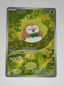Pokemon TCG Rowlet 090/088 Perfect Order IR B0009-016 - Image 1