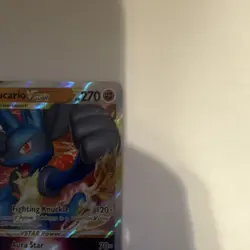 The Pokemon Company Lucario VSTAR SWSH214 Sword & Shield Promo Holo 2022 - Image 3