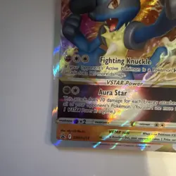 The Pokemon Company Lucario VSTAR SWSH214 Sword & Shield Promo Holo 2022 - Image 5