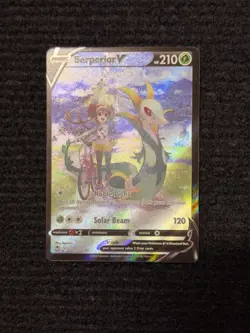 Pokemon TCG Serperior V TG13/TG30 Silver Tempest TG Ultra Rare Holo ENG NM - Image 1