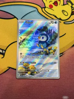 Pokemon TCG Piplup 098/094 Phantasmal Flames Set Near Mint - Image 1