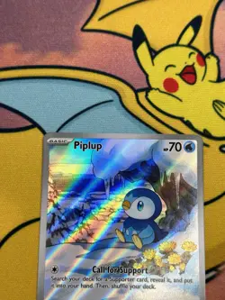 Pokemon TCG Piplup 098/094 Phantasmal Flames Set Near Mint - Image 2