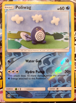 Poliwag - Reverse Holo Foil - #30/149 - 2017 Sun & Moon Pokemon - Near Mint :) - Image 1