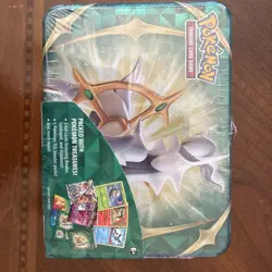 Pokemon TCG Arceus Collector’s Chest Lunchbox Tin Spring 2022 New Factory Sealed - Image 1