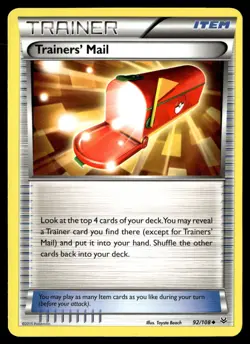 Trainers' Mail 92/108 Uncommon Roaring Skies Pokemon Lightly Played - Image 1