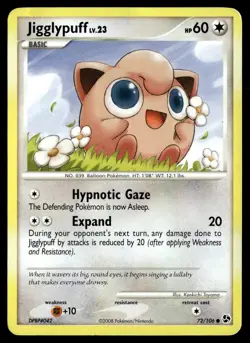 Jigglypuff 72/106 Common Great Encounters Pokemon Moderately Played - Image 1