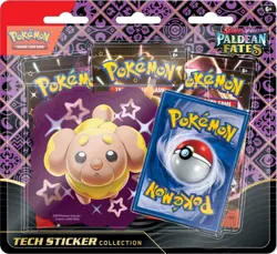 Paldean Fates Scarlet & Violet Tech Sticker Blisters POKEMON TCG - Set of 3 - Image 4