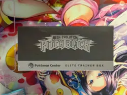 Pokemon Center Pitch Black Elite Trainer Box (ETB)! W/ TEAR - Image 2