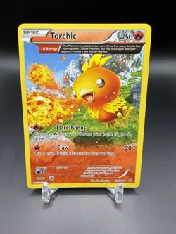 XY Primal Clash #26/160 Torchic Omega Rare Pokemon TCG - Image 1