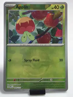 Applin (Poke Ball Pattern) Holo Common SV: Prismatic Evolutions 009/131 NM - Image 1