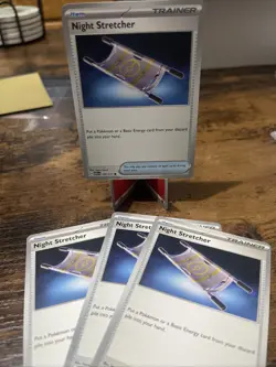 4 x Night Stretcher 196/217 - Ascended Heroes - Playset - Pokemon TCG - Image 1