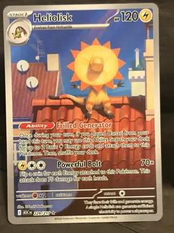 Heliolisk 229/217 Ascended Heroes NM Illustration Rare Full Art Pokemon TCG - Image 1