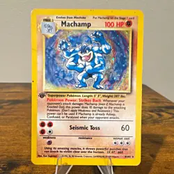 The Pokemon Company Machamp 8/102 Deck Exclusives 1st Ed Holo Rare Eng DM - Image 1