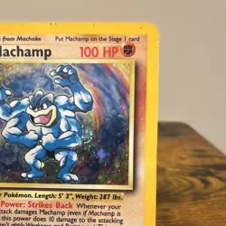 The Pokemon Company Machamp 8/102 Deck Exclusives 1st Ed Holo Rare Eng DM - Image 3