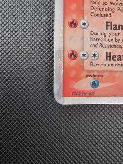 Pokemon TCG Flareon EX 108/113 Delta Species Holo Rare 2005 - Image 2
