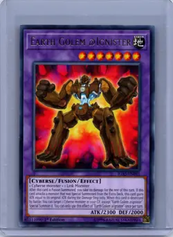 Earth Golem @Ignister 1st Edition Rare Ignition Assault IGAS-EN041 LP - Image 1
