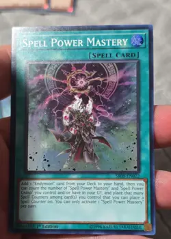 Spell Power Mastery SR08-EN022 Order of the Spellcasters 1st Edition Yugioh - Image 1