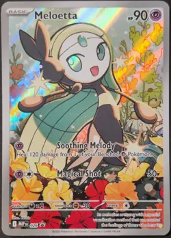 Pokemon TCG - Meloetta MEP 026 -Mega Evolution Black Star Promo - NM - Image 1