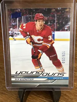 2024 Upper Deck Series 1 Young Guns Deluxe /250 Yan Kuznetsov Rookie RC - Image 1