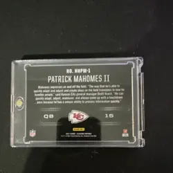 Panini 2021 Illusions Holoheroes Patrick Mahomes II Chiefs Insert #HHPM-1 - Image 2