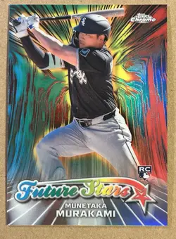 Munetaka Murakami 2026 Topps Chrome Future Stars RC Refractor #FS-1 White Sox - Image 1