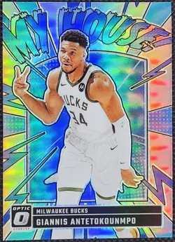 2024-25 Panini Donruss Optic - My House Giannis Antetokounmpo #5 Holo Prizm - Image 1