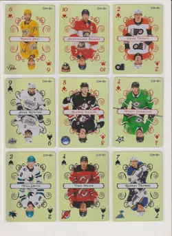 2025/26 O-PEE-CHEE PLAYING Cards lot of 16 cards with OVECHKIN ACE all different - Image 3