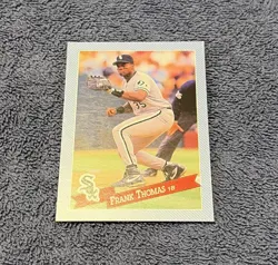 Frank Thomas Lot of 28 Cards Topps Upper Deck Rookie HOF White Sox - Image 4