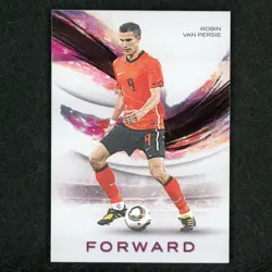 2026 Futera Incredible Robin van Persie Forward Purple 11/15 Netherlands 65328 - Image 1