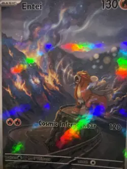Entei FULL ART HOLO (FAN ART) - Non Tcg - Image 2