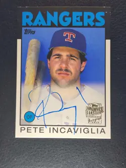 2015 Topps Archives Fan Favorites Autographs Pete Incaviglia #FFA-PI (AU) - Image 1