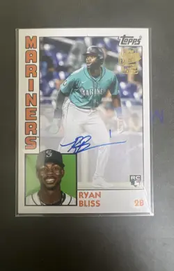 2025 Topps Archives - 1984 Fan Favorites Autographs Ryan Bliss #84FFA-RB (AU,... - Image 1