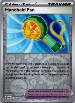 Handheld Fan Reverse Holo Uncommon SV06: Twilight Masquerade 150/167 NM - Image 1