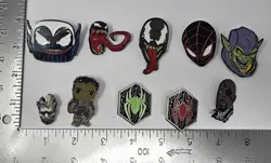 Marvel Pin Lot Spiderman Hulk Venom Groot Nick Fury Goblin Mixed Lot of 10 - Image 3