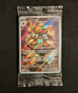 Pokemon TCG Alakazam 009 ME: Mega Evolution Promo Holo 2025 - Image 1